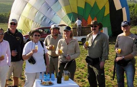 Ballon Safaris Zuid-Afrika
