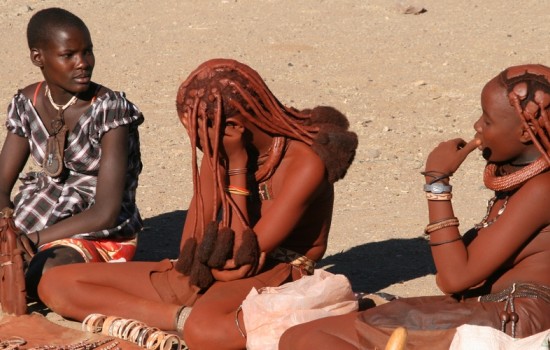 Bezoek Himba Stam