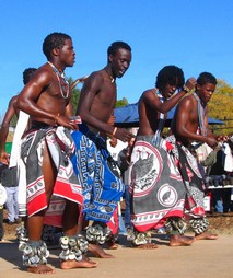 Grahamstown cultural dancers