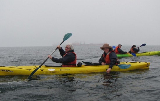 Kayaking and 4×4 drive to Pelican Point Walvisbay