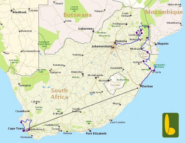 Route Selwyn
