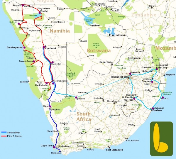 Route Eka Simon