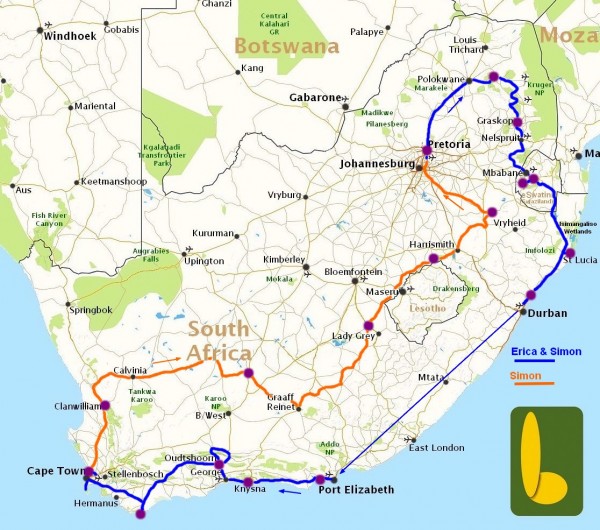 Zuid Afrika 2023 Eka Simon