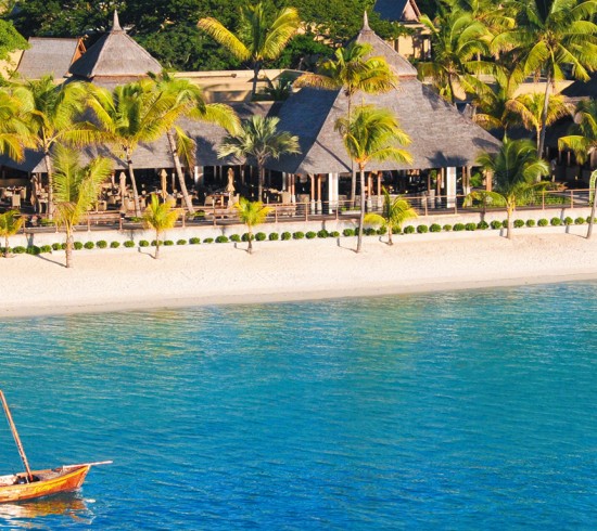 Kaart van reis Strand Vakantie Mauritius Luxe Resort