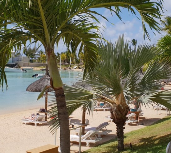 Kaart van reis Strand Vakantie Mauritius Relax Resort