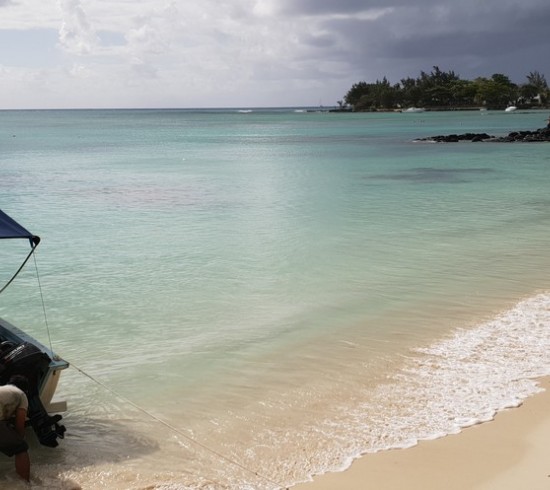Kaart van reis Strand Vakantie Mauritius Appartement