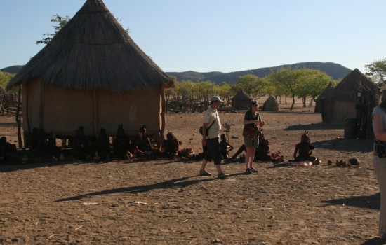 Bezoek Himba Stam